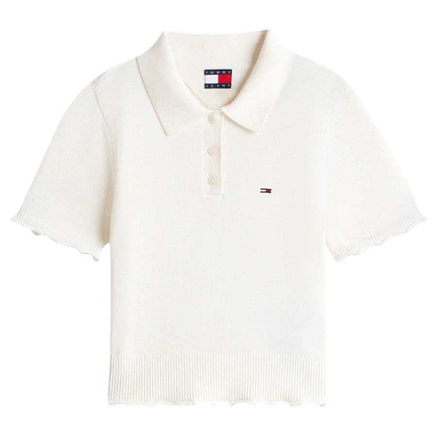 Polo maniche corte slim fit da donna Tommy Jeans | DW0DW22597YBH